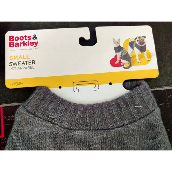 Pets Small Cool Colorway Dog & Cat Sweater Gray - Picture 4 of 6